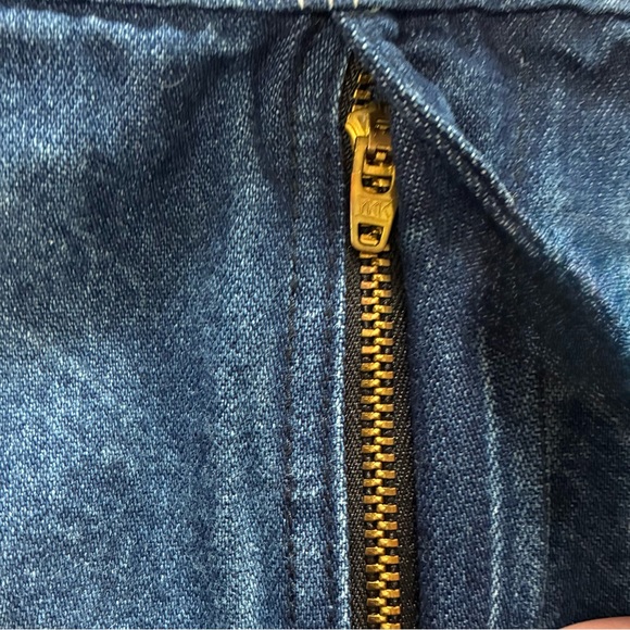 Pointer Brand Vintage USA Carpenter Cargo Denim Overalls Bibs Men’s 34 x 32 - Picture 4 of 11